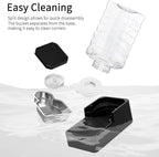 RIZZARI 10L Filtered Gravity Water Bowl Dispenser for Dogs - Dog Bowls | Dishwasher Safe Bowl,Triple-Layer Filtration,Cleaner Everyday Hydration,Large Dog Water Supply,Long-Lasting Freshness,