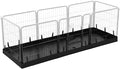 PJYuCien Rectangle Playpen Bottom Pad for 24'' Width 8 Panel Pen, Black | Protect Floor, Easy to Move and Clean, Perfect for Puppy, Duck, and Other Small Animals, Hook Connect