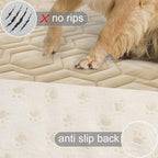 Tcksstex Waterproof and Anti-Slip Dog Bed Cover and Pet Blanket Sofa Pet Bed Mat ，car Incontinence Mattress Protectors Furniture Couch Cover for Most Cats Dogs, Pets