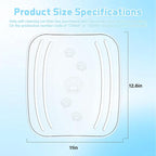 DuckSky (3 Pack) Plastic Base Tray Replacement Part for 65L+9L Self Cleaning Litter Box, Transparent, Cat Litter Collection Accessories [Only Compatible with Orders Purchased After December 23, 2025]