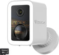 VSTARCAM 2K Security Cameras Wireless Outdoor, No-Drill Magnetic & Adhesive Mount, Free Cloud & 64GB SD Storage, WiFi 6 2.4/5G, Motion Alerts, 6-Month Battery, Color Night Vision, IP66,2-Way Talk