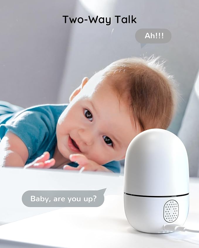VIRTAVO Pet Camera Indoor No Subscription 2 Pack, for Dog Cat Baby | Dual Lens Dual View, 360° PTZ, Auto Motion Tracking, 2-Way Audio, Night Vision, Phone App, SD & Cloud, Wired