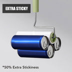 Extra Sticky Large Surface Lint Roller, 6.3''Wide Roller for Pet Hair | Long Handle Lint Remover for Couch, Furniture, Clothes, Dog & Cat Hair Remover (1 Roller + 360 Sheets)