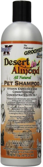 Groomers Edge Desert Almond Dog & Cat Shampoo, 16 oz (DK190)
