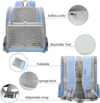 Texsens Innovative Traveler Bubble Backpack Pet Carriers for Cats and Dogs