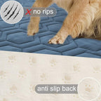 Tcksstex Waterproof and Anti-Slip Dog Bed Cover and Pet Blanket Sofa Pet Bed Mat ，car Incontinence Mattress Protectors Furniture Couch Cover for Most Cats Dogs, Pets