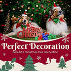 INSUM Christmas Dog Balls Toys, 2.5'' 3 Pack Dog Stocking Stuffers - Image 4