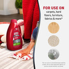 Nature’s Miracle Advanced Cat Stain & Odor Eliminator, Severe Mess, 1 gal | Enzymatic Cleaner Eliminates the Toughest Cat Messes, For Use on Multiple Surfaces, Safe For Pets and Home*, Fresh Scent