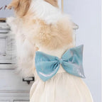 FLAdorepet White Large Dog Princess Dress Christmas Outfit Costume,5XL | Prefect for Easter Christmas Wedding Birthday Party;Ideal for Medium Large and Giant Dogs Girl,Soft Stain Summer Dog Clothes