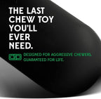 Goughnuts — Dog Toys for Aggressive Chewers | Virtually Indestructible Dog Toy Stick for Small Breeds | Heavy Duty Dog Toy | Green
