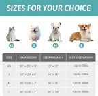 COZY KISS Hooded Blanket Cat Bed – 20"x20" Round Fluffy Donut Cuddler for Cats & Toy Dogs, Anti-Anxiety Faux Fur Pet Bed, Machine Washable with Non-Slip Bottom, Grey