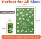 Best Pet Supplies GRS Poop Bags for Dogs - 300 Count, Green, Unscented | Unscented, 50% Post-Consumer Recycled Plastic, Leak-proof, Easy-Tear perforations, Thick Bags, Fits Standard Holders