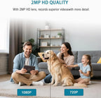 Two Way Video Camera,Dual-Band(5G/2.4G)Indoor Home Security Cameras,Baby Motion Pet Dog Camera with Phone App,Motion for Elderly/Nanny/Pet/Dog/Baby,Audio Calling Device Pan Til,Motion Detection