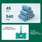 Gardner Pet Dog Poop Bags Rolls, 540Count Poop Bags for Dogs Extra Thick