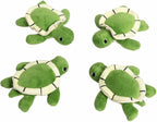 Hollypet Squeaky Hide and Seek Dog Toys for Small and Medium, 4 Turtles | Interactive Plush Stuffed Dog Squeak Toys for Small Medium Sized Dogs and Non-Aggressive Chewers, Puppy Teeth Clean Chew Toys