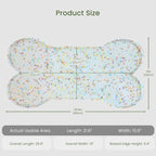 PWTAA Dog Food Mat Anti-Slip Silicone Dog Bowl Mat Thicker Pet Placemat Waterproof Cat Feeder Pad with Raised Edge Puppy Kitten Feeding Mats Suitable Small Medium-Sized Dogs Cats Eating Tray