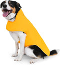 JAN & JUL Dog Rain Jacket (Yellow, Size: L)