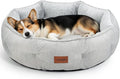 Small Dog Bed for Small Dogs, Cat Bed for Indoor Cats, Cooling Pet Bed for Puppy, Reversible Design with Cool-Touch Summer Side, Machine Washable with Non-Slip Bottom 25 Inch