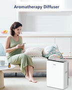 VEWIOR Air Purifiers For Home Large Room H13 HEPA Up to 2200 ft² | Air Cleaner with PM2.5 Display, Timer, Auto Mode, Sleep Mode, Fragrance Sponge for Pets Dander Dust Smoke Pollen