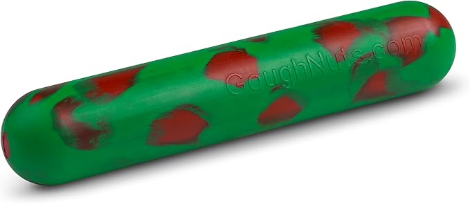 Goughnuts — Dog Toys for Aggressive Chewers | Virtually Indestructible Dog Toy Stick for Small Breeds | Heavy Duty Dog Toy | Green