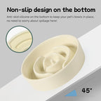 Havniva Slow Feeder Dog Bowls, Ceramic Dog Bowl Slow Feeder for Fast Eater | 0.9 Cups Puzzle Dog Food Bowl, Slow Feeding Bowls for Small Breed, Non-Slip Rubber Base, Anti-Choking