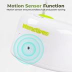 ALL FOR PAWS Interactive Cat Toy, Automatic Fluttering Bug Enrichment Toy for Indoor Kittens, Flying Cat Toy with Motion Sensor, 1 Replacements