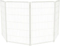 FXW Homeplus Indoor Dog Playpen, 45" H, 4 Panels, for Large Dogs | Stress-free play, Heavy-duty, Semi-open design, Easy setup, Threshold-free gate, Expandable, Patented