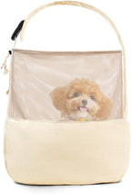 ONECUTE Dog Sling Carrier 15 lbs, Small Dog Carrier Sling for Cat & Puppies | Suitable For Carrying Pet 3-10lbs, Spacious Space So Pets Will Not Be Crowded, Adjustable Shoulder Straps And Breathable Mesh