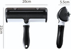 Premium Pet Hair Remover for Couch, Furniture & Car | Reuseable Strong Self-Cleaning Lint Roller | Modern Black & White Design– PetPalCleanPro
