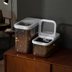 Pet Food Storage Containers With Lids & Scooper | Dog Food Storage Container,12L/12KG/10-15LBS,BPA Free Airtight Storage Containers Store Dry Food For Kitchen Pantry