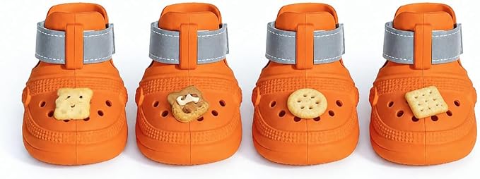 Breathable Dog Shoes Non-Slip Dog Boots for S, M, L Size Dog Hot Pavement with Vents All-Season for Paw Health