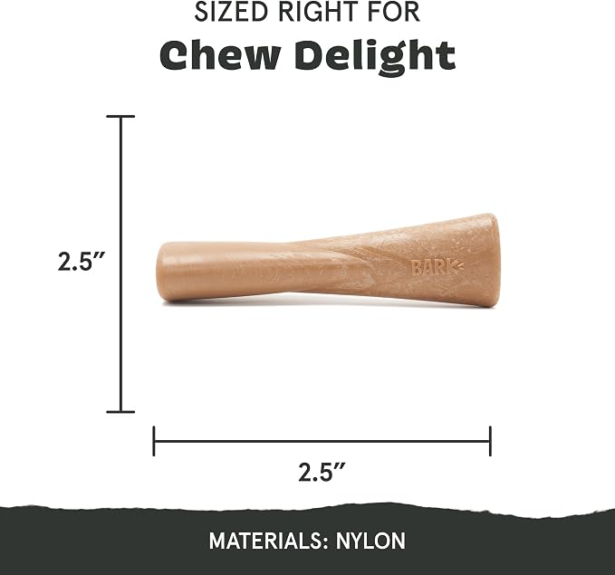 Barkbox Super Chewer Tough Dog Chew Toys for Aggressive Chewers, Dental Stimulating (PB Bone - Large) | Durable Dog Toy for Aggressive Chewers - Peanut Butter Scented Chew