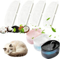 Cat Fountain Filters, 4 Pack Cat Water Fountain Filter | Replacement Compatible with Delight Paw 74oz/2.2L Automatic Pet Water Fountain