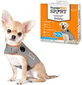 ThunderShirt for Dogs Calming Anxiety Vest, XX Small, Platinum Sport | Skin-Friendly Dog Anxiety Shirt, Helps Reduce Stress from Thunder, Fireworks & Travel