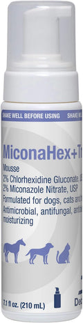 MiconaHex+Triz Mousse, 7.1 oz | Antibiofilm, Moisturizing; Packaging May Vary