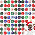 Kigeli 80 Pieces Christmas Dog Collar Flowers Bows Xmas Pet Charms,Santa by Kigeli