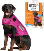 ThunderShirt for Dogs Calming Anxiety Vest, XX Small, Fuchsia Sport | Skin-Friendly Dog Anxiety Shirt, Helps Reduce Stress from Thunder, Fireworks & Travel