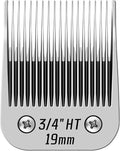 3/4HT Detachable Dog Grooming Stainless Steel Blades for Andis/Oster A5 | Compatible with wahl km10 dog clipper ,Cut Length 3/4"(19mm)