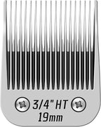 3/4HT Detachable Dog Grooming Stainless Steel Blades for Andis/Oster A5 | Compatible with wahl km10 dog clipper ,Cut Length 3/4"(19mm)