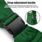 Tomkas Small Dog Cat Sling Carrier Puppy Purse Travel Wrap Soft Crossbody Pet Bag (Emerald Green, M - Zip Pocket & Adjust Strap)