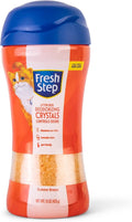 Fresh Step Cat Litter Crystals Deodorizer, Non Toxic Odor Neutralizing Crystals for Litter Boxes that Help Control Smells and Keep Home Areas Fresh, Summer Breeze Scent, 15 Ounce | Non-toxic crystals neutralize odor at the source in any litter box, kee...