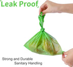 ECO-CLEAN 360 Count Dog Poop Bags with Dispenser, Leak-Proof, Unscented, 0.2 Ltr Capacity, Indoor/Outdoor Use | Leak-Proof, Unscented Doggie Waste Bags for Dogs, Cats