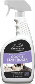Pet Odor & Stain Eraser – Urine Enzyme Carpet Cleaner, Lavender, 32 oz