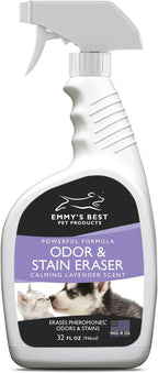 Pet Odor & Stain Eraser – Urine Enzyme Carpet Cleaner, Lavender, 32 oz