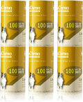 Lint Roller Refills 4", 600 Easy Tear Sheets, for Evercare, Extra Sticky | 6-pack, 100 sheets each. 3 Durable Ergonomic Handles. Removes pet hair, lint, dust from clothes, furniture & cars.