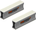 FurDozer Pet Hair Remover & Auto Detailing Tools - Cat & Dog Hair Remover for Carpets, Car Interiors, Couches, Bedding, & Pet Furniture (Gray, (2 Pack) - X3 PRO)