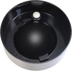 Pawvac Kilovac Airtight Pet Food Container – Multi-Use Vacuum Container for Pet Food and other Dry Goods – 2.5 lbs / 40 oz / 3.8L, Wide-Mouth, Patented Vacuum Seal, Clear with Paws