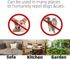 8 Pack Cat Repellent Outdoor/Indoor Scat Mat for Cats&Dogs, Keep Away Pest Plastic Mats with Spikes,16 x 13 Inches