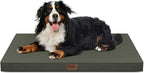 Outdoor Extra Large Dog Bed XXL for Giant Breed Dogs | Egg Crate Orthopedic Foam, Fits 48x30 Crates, TPU Waterproof Layer, Machine Washable 1680D Oxford Cover, Up to 110 lbs