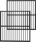 Dog Playpen 32" Height – Heavy Duty, Foldable | 25mm Steel Tubes, 40.8 lbs sturdy frame, rubber non-slip feet, indoor outdoor, Small Medium Dogs